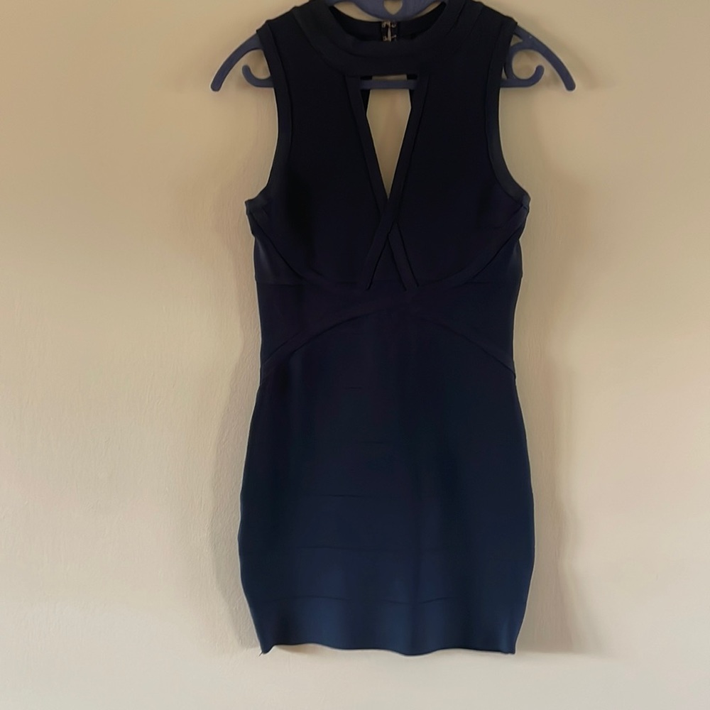 Bebe Black Bodycon Dress size XS